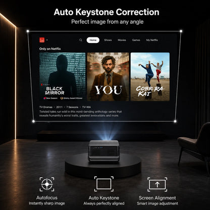 Zoomly Pro Ultra 2K smart projector – product photo 4