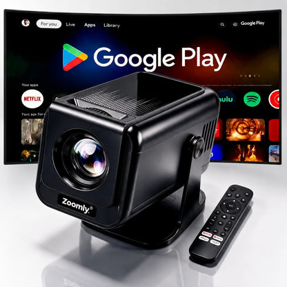Zoomly Pro Max Full HD 1080p smart projector – product photo 9