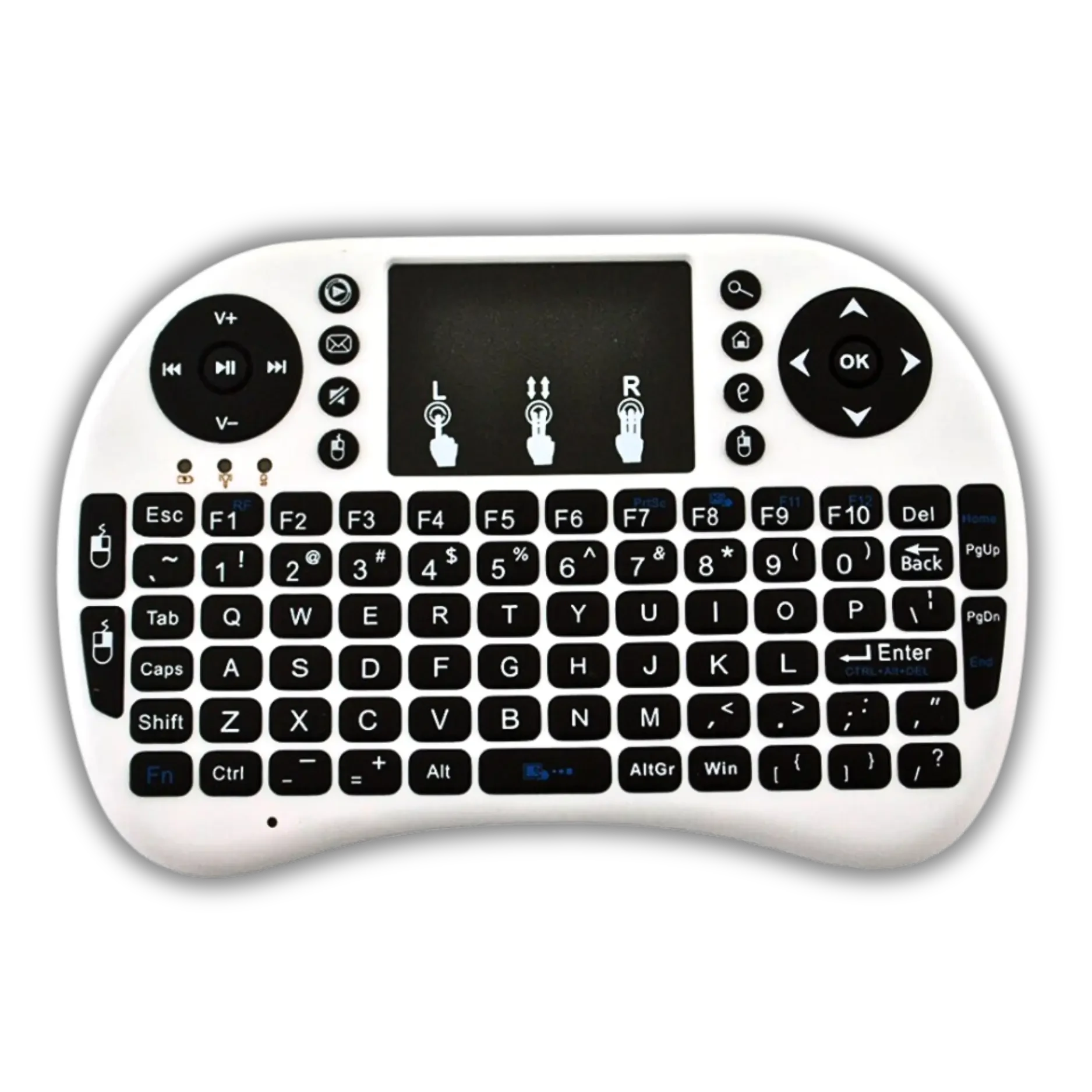 Zoomly Smart Remote with keyboard and touchpad for projectors
