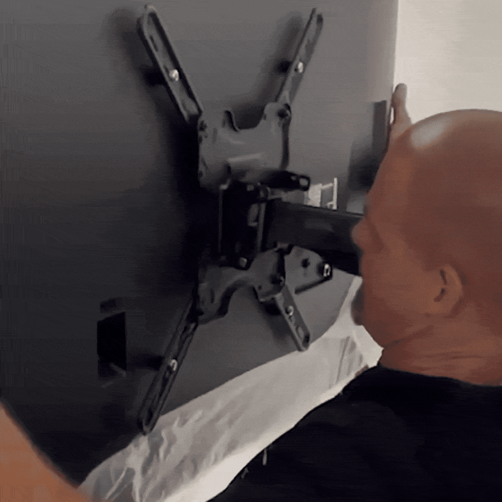 Zeg vaarwel tegen een rommelige muur