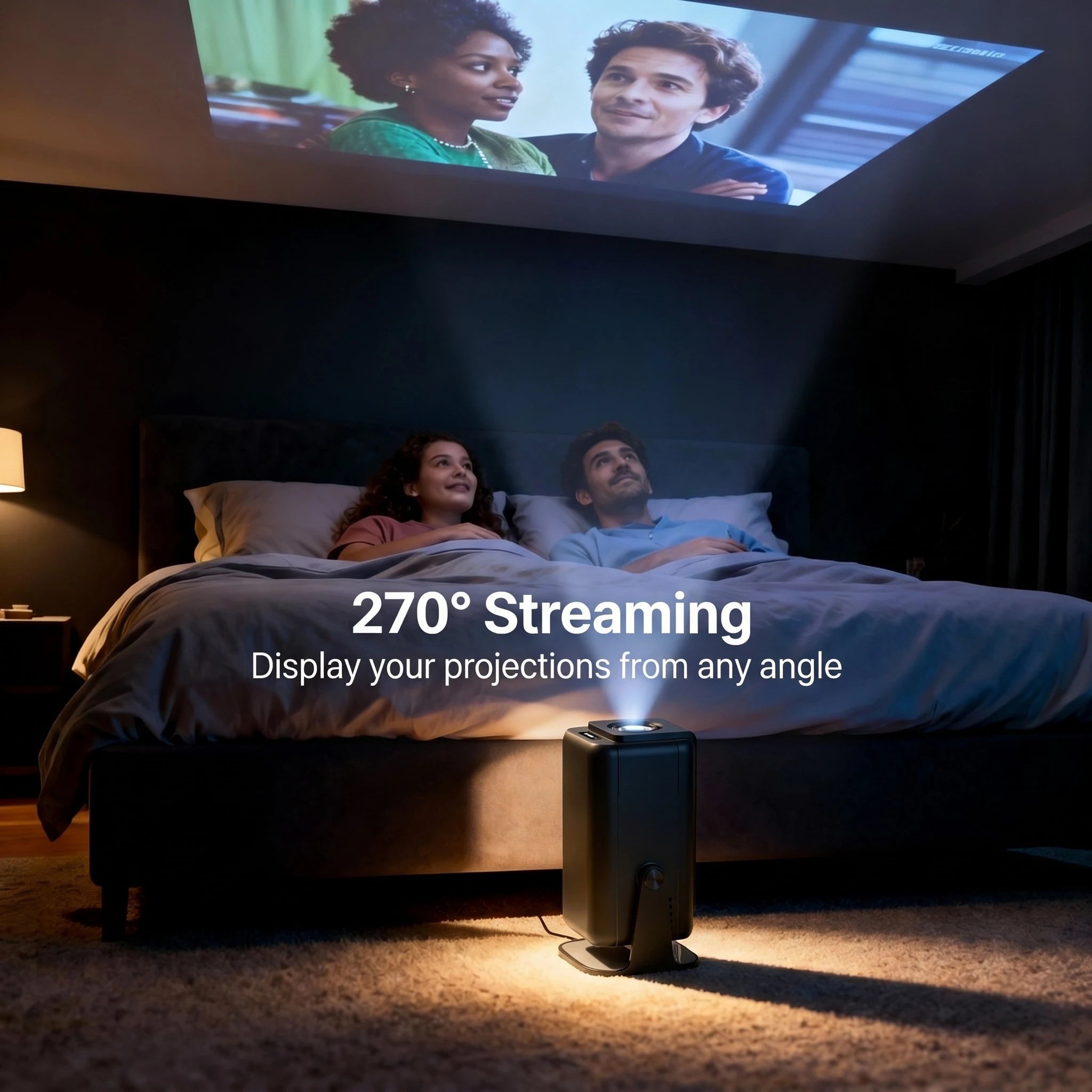 Zoomly Pro Max Full HD 1080p smart projector – product photo 7