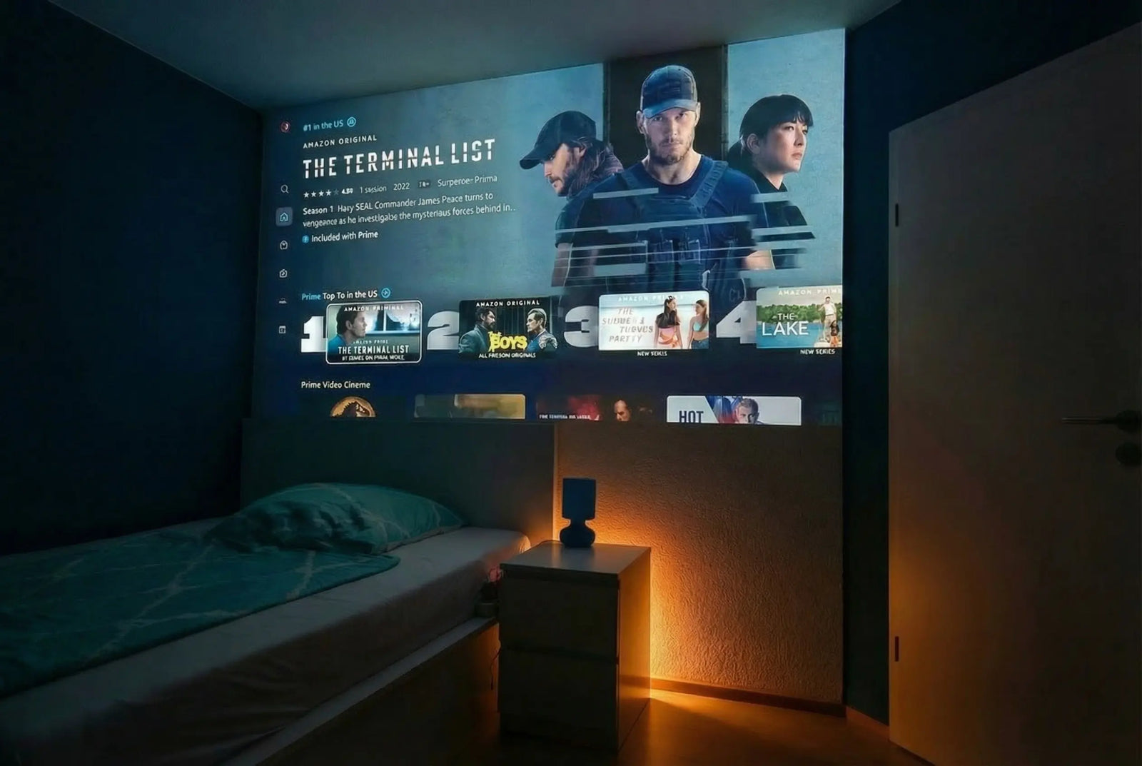 Een gigantisch beeld van 200 inch zonder gigantisch prijskaartje